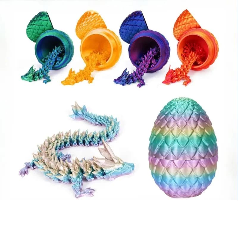 Jajo Smoka wydruk 3D Smok Sensoryczny 🐉